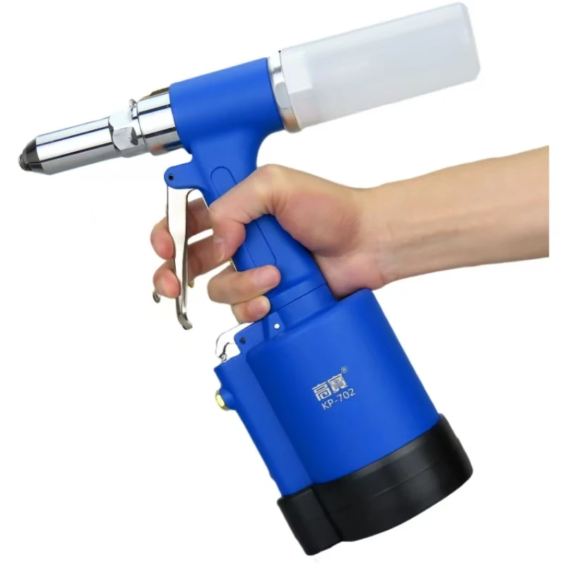Pneumatic Air Hydraulic Pop Rivet Gun Heavy Duty Air Riveter Half Steel Aluminum Nail 2.4-5.0MM Rivet Tool
