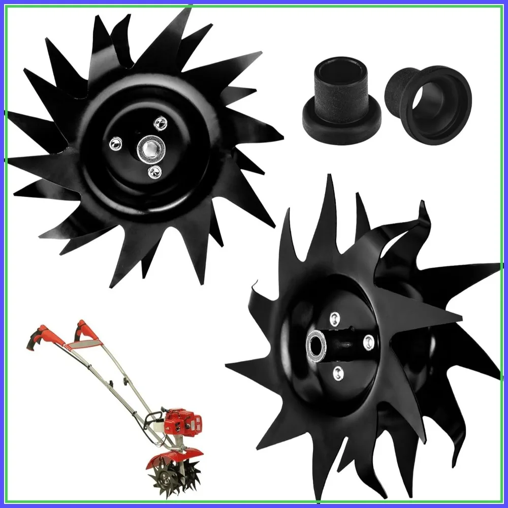 

1622 Power Tiller Tines for Mantis Cultivators - Till 10-Inch Deep, 9-Inch Wide