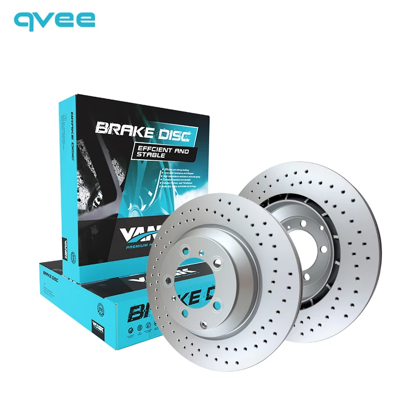 

OEM 95835140350 7P5615301A VANIK Cross Border Sales Auto Brake System Brake Disc For Car Model Front 390mm Brake Disc Rotors