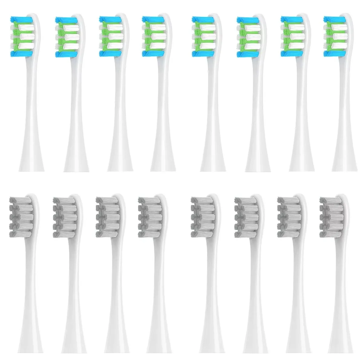 16 Stück Ersatzbürstenköpfe für Oclean Sonic X / X Pro / Z1 / SE / F1 / One / PW01 / 03 / 05 / 07 / 09 P5 Elektrische Zahnbürste