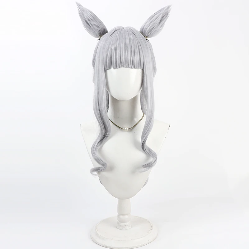 لعبة أوما موسومي: ملابس سباحة جميلة ديربي جولد شيب كوسبلاي Wg لحفلات الهالوين، شعر صناعي من الألياف المقاومة للحرارة