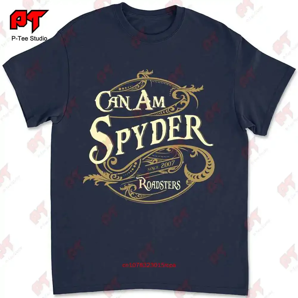 Can Am Spyder Retro Black Short Sleeve Unisex T Shirt NKZT