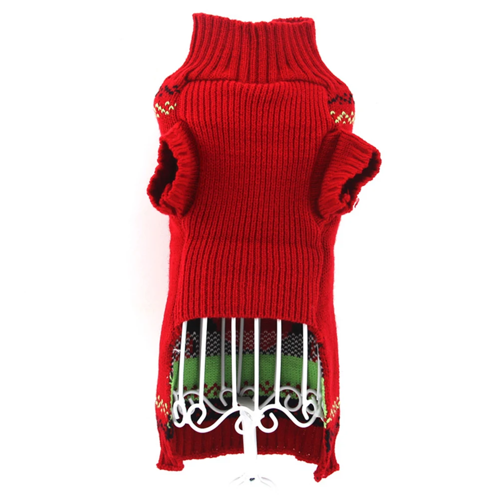 

Pet Christmas Clothes Furry Dog Sweater Warm Design for Small Dogs Holiday Costume Puppy Clothing Winter Fashion