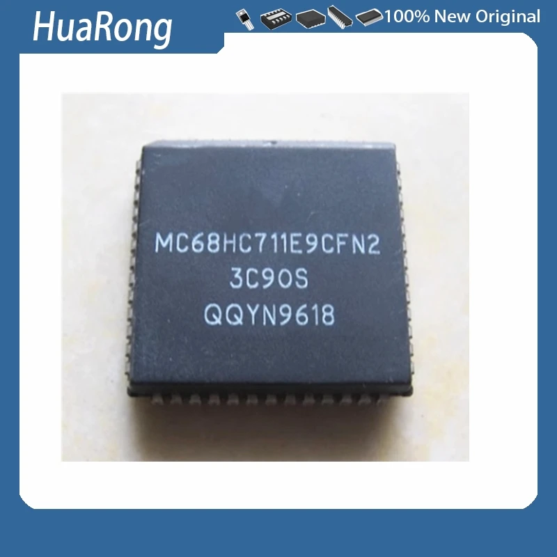 1Pcs/Lot MC68HC71E9CFN2  68HC71E9CFN2 PLCC52