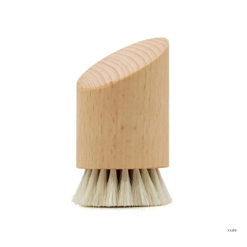 Holz Griff Gesichts Reinigung Pinsel Tiefe Sauber Manuelle Weiches Gesicht Massager Haut Poren Reinigen Pinsel Gesicht Pflege Pinsel Schönheit Werkzeug