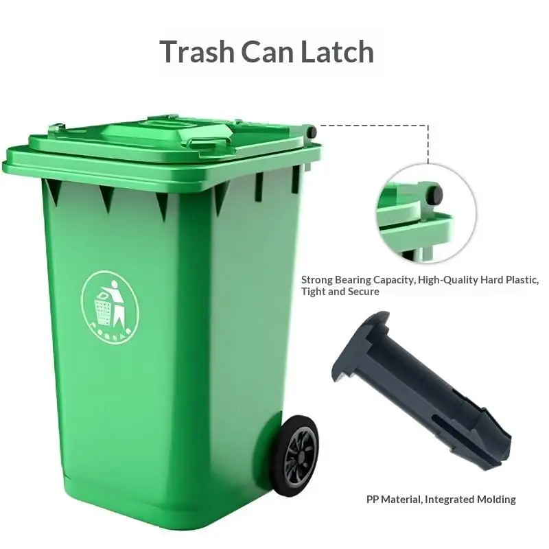 1/2/6pcs Wheeled Trash Can Cover Hinge Pin Replacement Parts British Trash Can Heavy-duty Replacement Hinge Pins