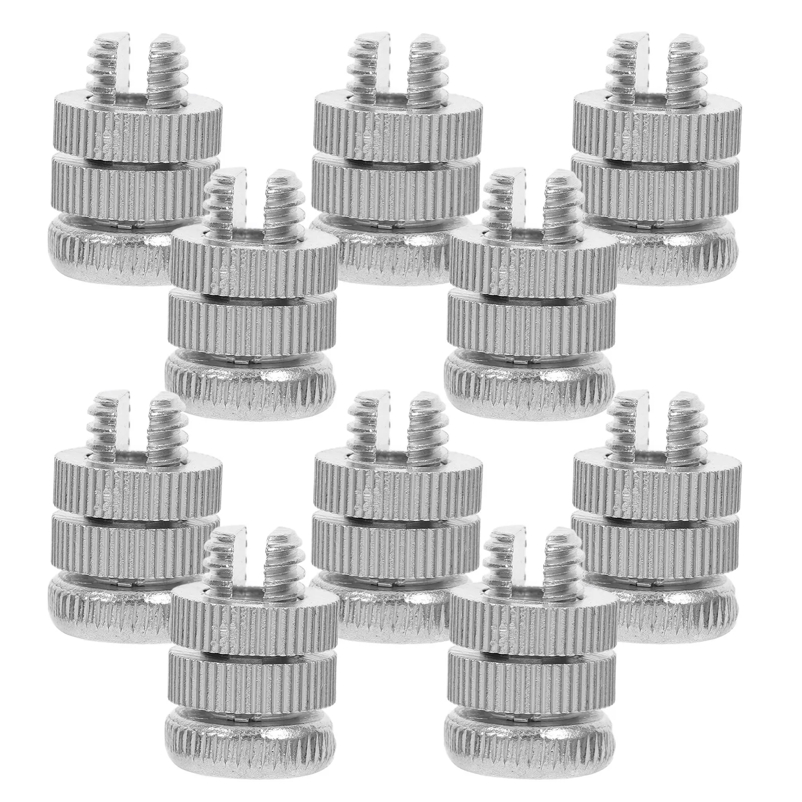 10Pcs Aluminium Alloy Fence Connectors Split Bolt Joint Clamps Easy Install Reliable Grip for Farm Home Security Pet