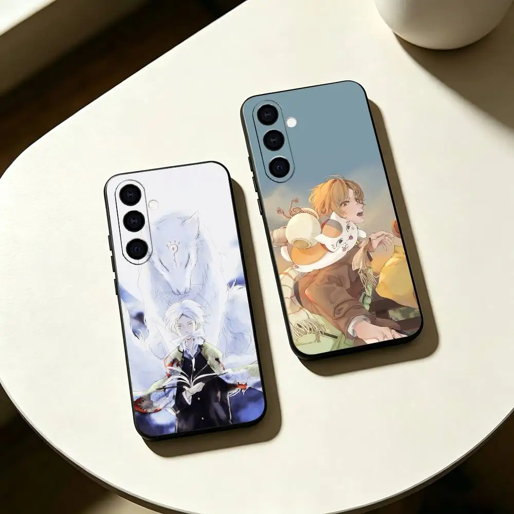 Fantasy Anime N-Natsume Y-Yuujinchou Phone Case For Samsung Galaxy A73,A72,A71,A70,A53,A52,A51,Others Soft Black Cover