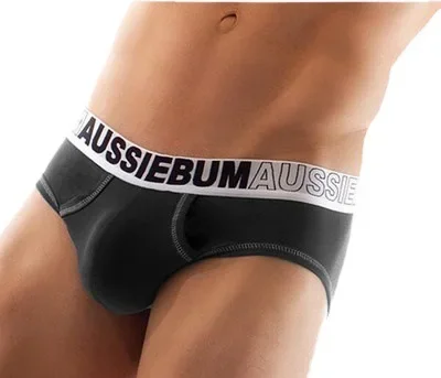 Aussieback-Tanga de doble cara transpirable para hombre, calzoncillos planos, bolsa frontal doble, Sexy, venta al por mayor, nuevo