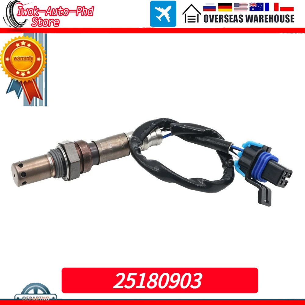 

NEW Air Fuel Ratio Lambda O2 Oxygen Sensor 25180903 For Chevrolet Cobalt 1.5l L2c B15d2 T250 2013-2018 149100-7700 1491007700