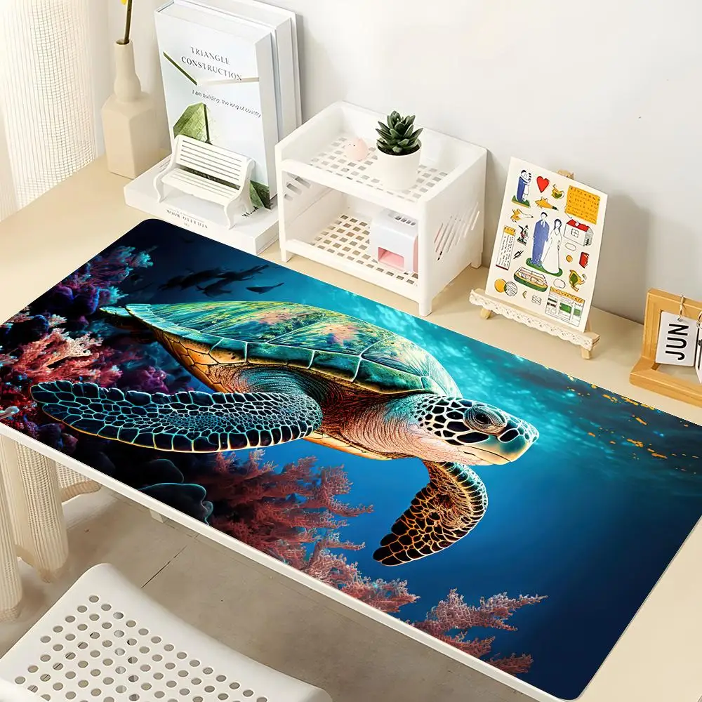 

Sea Turtle Mouse Pad Gaming Mousepad Large 900x400X2mm MouseMat Gamer Mause Carpet PC Desk