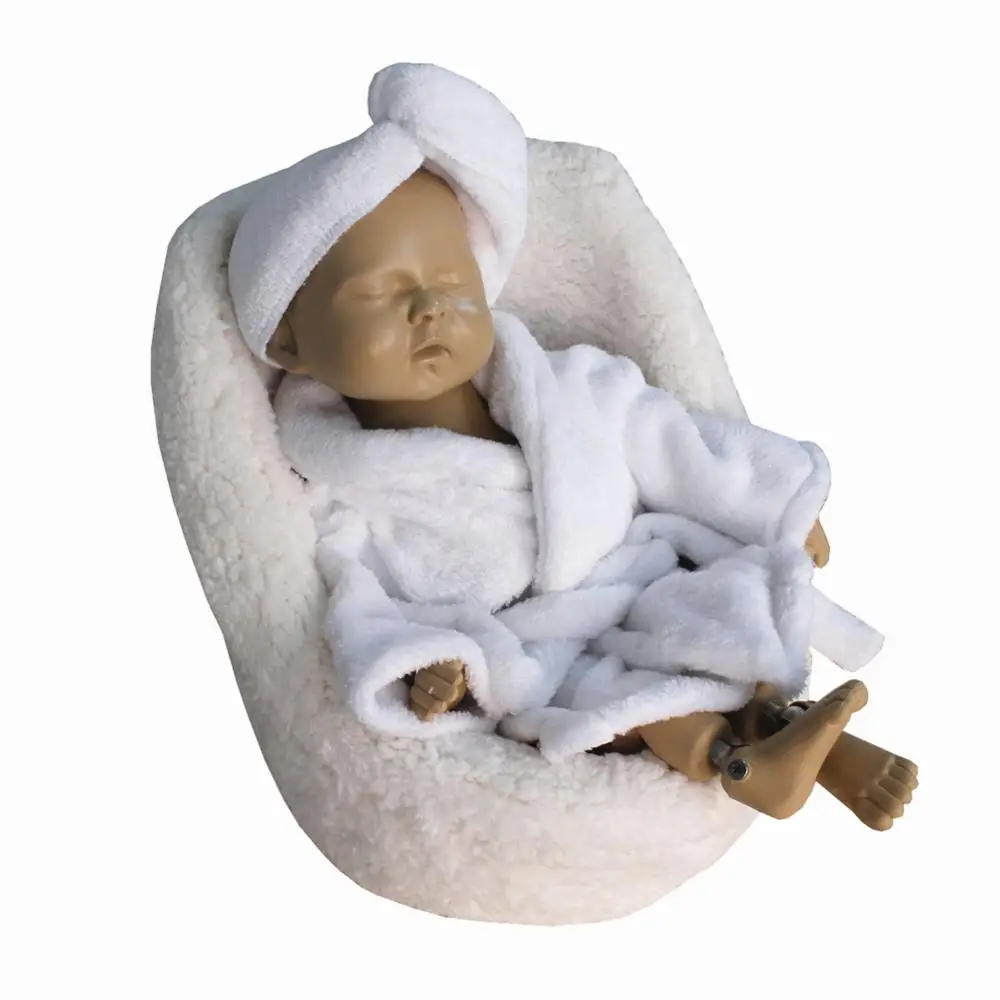 Petit siège de canapé doux et chaud unisexe pour nouveau-né, coussin de berceau pour bébé, accessoires de photographie