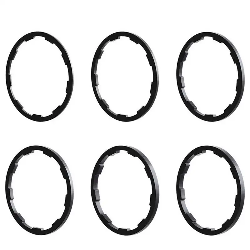 

Gear Bike Spacer Light Bottom Bracket Spacer Flywheel Hub Spacer 1mm/1.5mm/ 1.85mm/ 2mm/ 2.18mm /2.35mm Bicycle Headset Washer