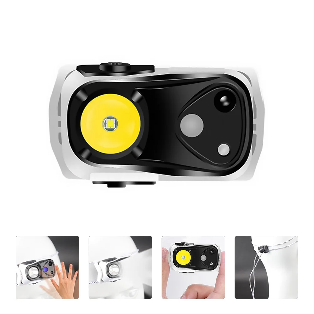 

Professional Sensor Headlight USB Charging Outdoor Multi-Function Adjustable LED Headlamp Strong Brightness Waterproof Night