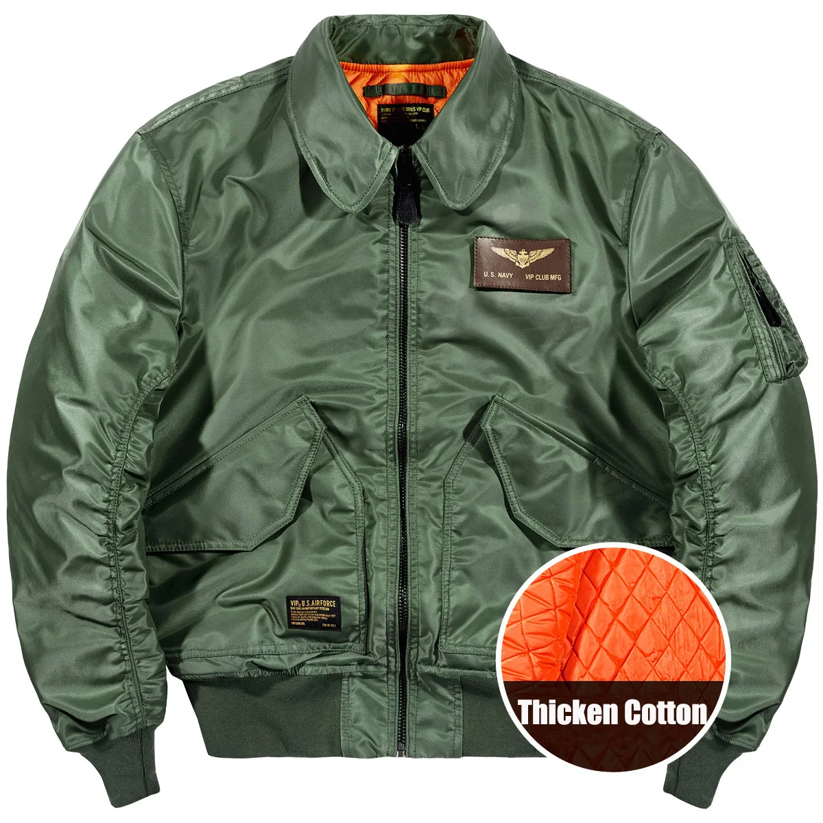 Ma1 Pilot Jacket Men Loose Large Size Cargo Army Flight Jackets Windproof Baseball Uniform Men's Tactical Jacket Outerwear