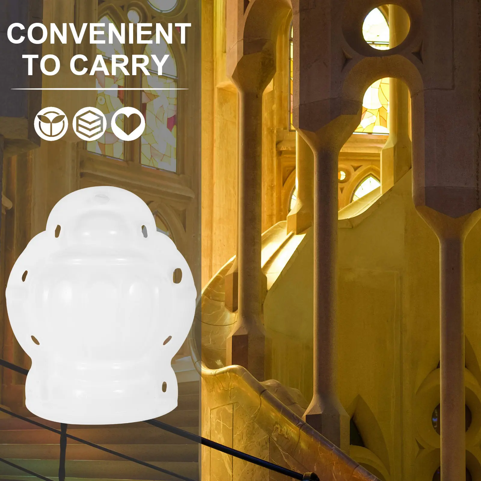 Plastic Roman Column Mold for DIY Concrete Balustrade Decor Garden Pathway Fence Edging Landscaping Smooth Ball Shaped Cement