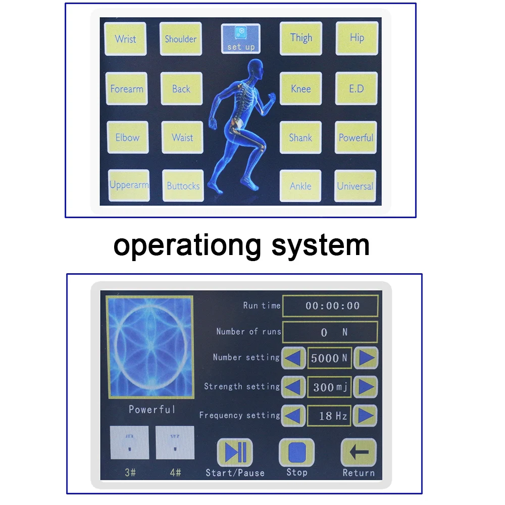 300MJ Shockwave Therapy Machine Erectile Dysfunction Treatment Pain Relief Relax Massager Shock Wave Equipment