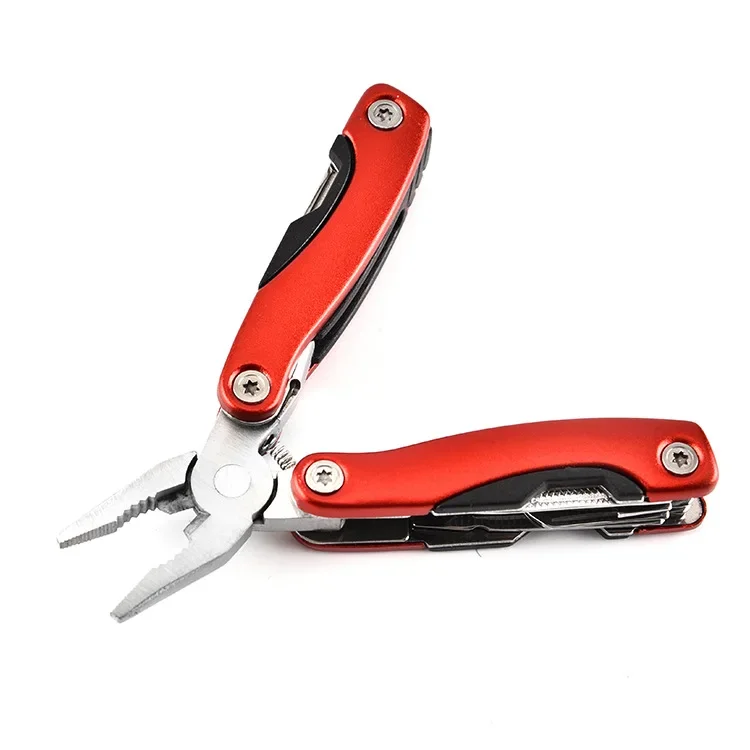 Outdoor Folding Multifunctional Tool Pliers Portable Survival Camping Combination Tool Multipurpose Multi Tool With Mini Knife