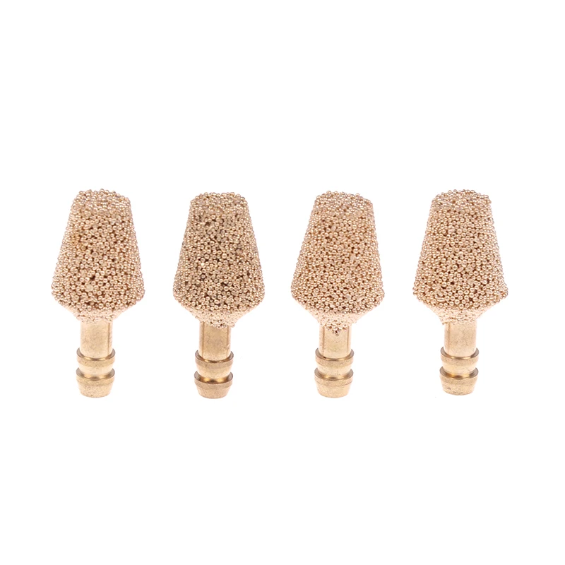 

{YY30} 1/4 Pcs Brass Anti-Foam Hammer Oil Filter Fuel Tank Pipe Insert Silencer Accessories For RC Gas Enginee Airplane