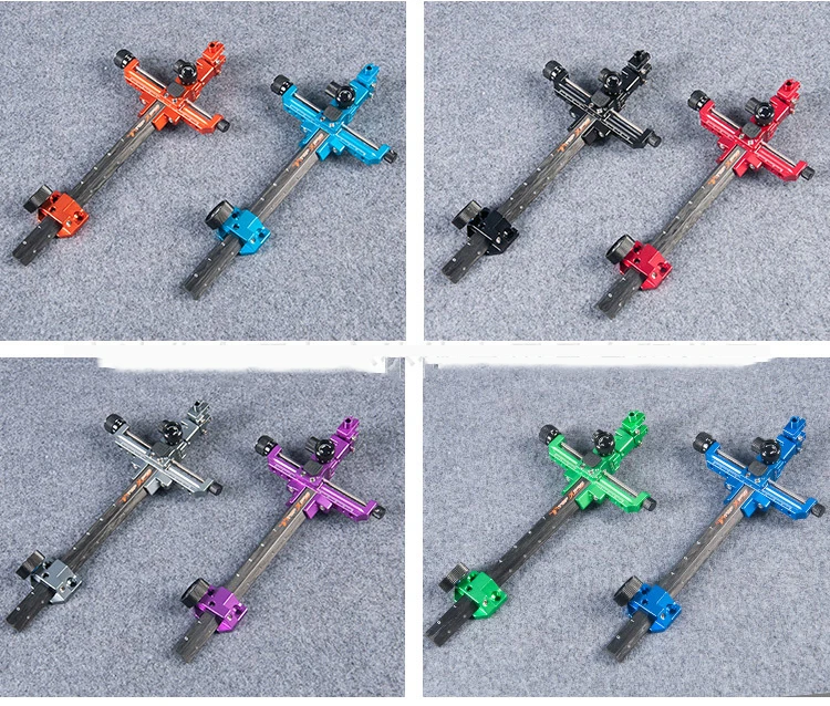 TP8810 Archery Compound Bow Sights 9inch Fiber Bracket Fast Adjustable Right/Left Hand Hunting Shooting Competition Accessories view 5