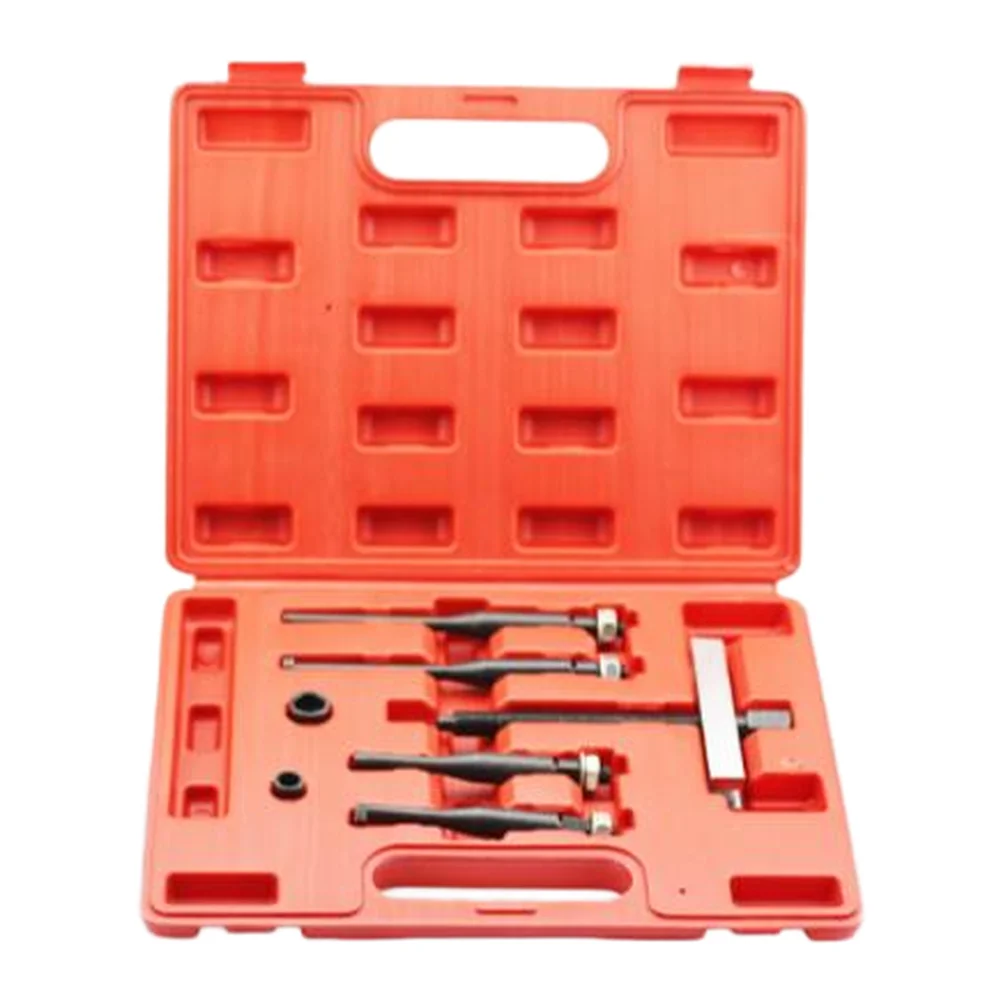 Carf Carbon Steel Steering Wheel Puller Kit 7PCS Auto Repair Tool Set Inner Hole Puller Sets Car Maintenance Tools