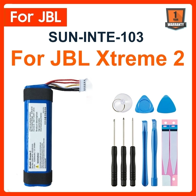 

SUN-INTE-103 2INR19/66-2 ID1019 5200mAh Speaker Battery For JBL Xtreme 2 Blkam Xtreme 2 Bluam Xtreme 2 2nd Batteries