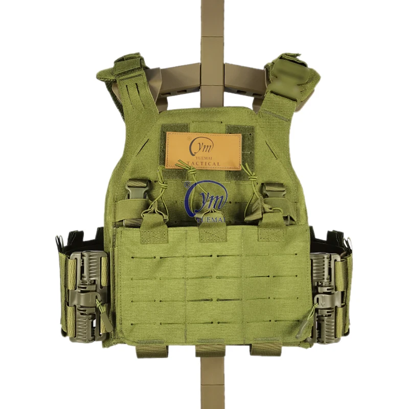 Custom 1000d Oxford Stof Security Quick Release Molle Plaat Drager Tactisch Vest