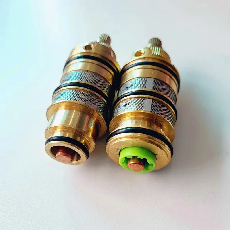 . High Quality Brass Thermostatic mixer Cartridge, Thermostatic Mixer Valve,  temperature sensor, YT-5143