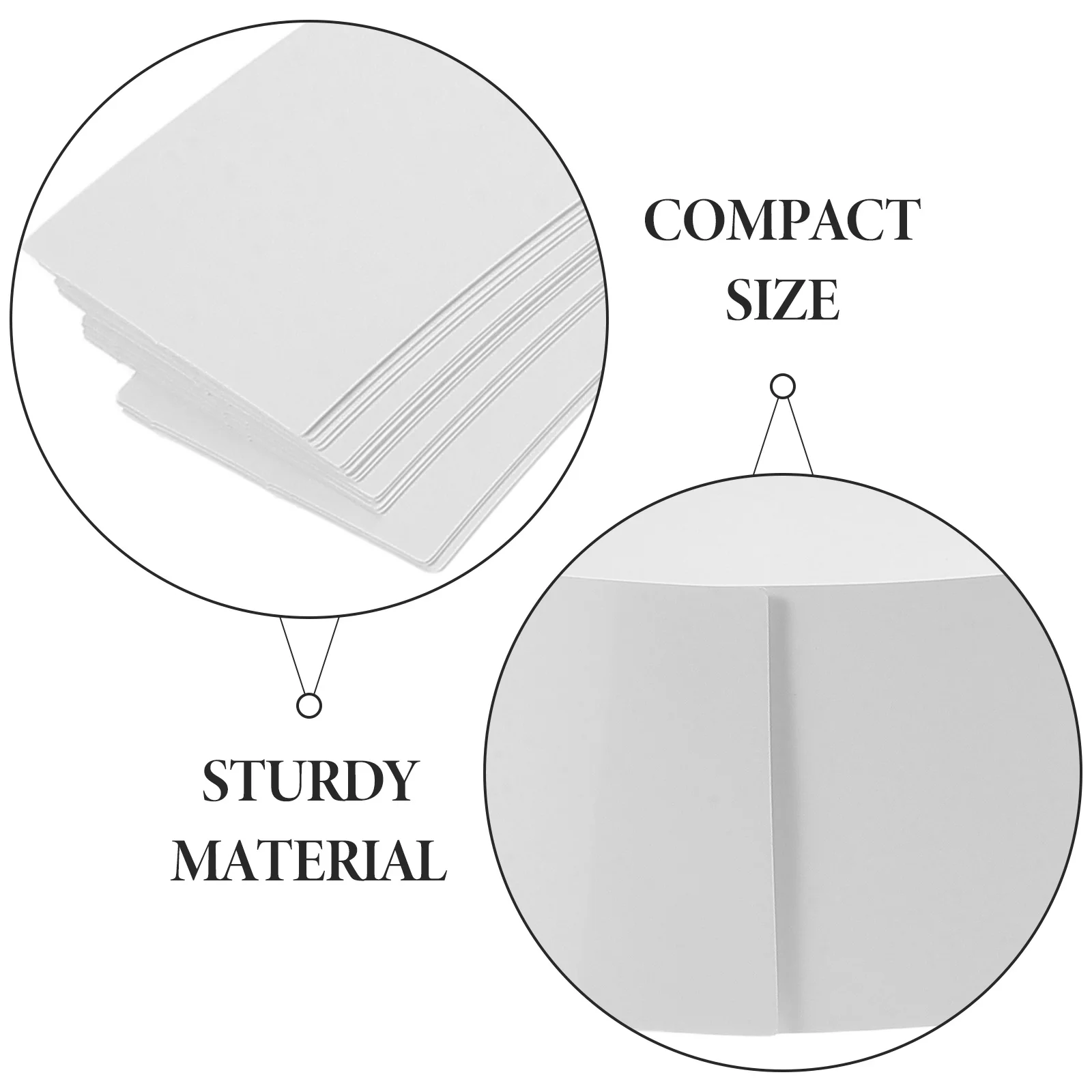 20Pcs Hat Inner Structure Inserts White Paperboard Round Top Support Cap Formers for Bucket Hats Shape Restoration and Wrinkle