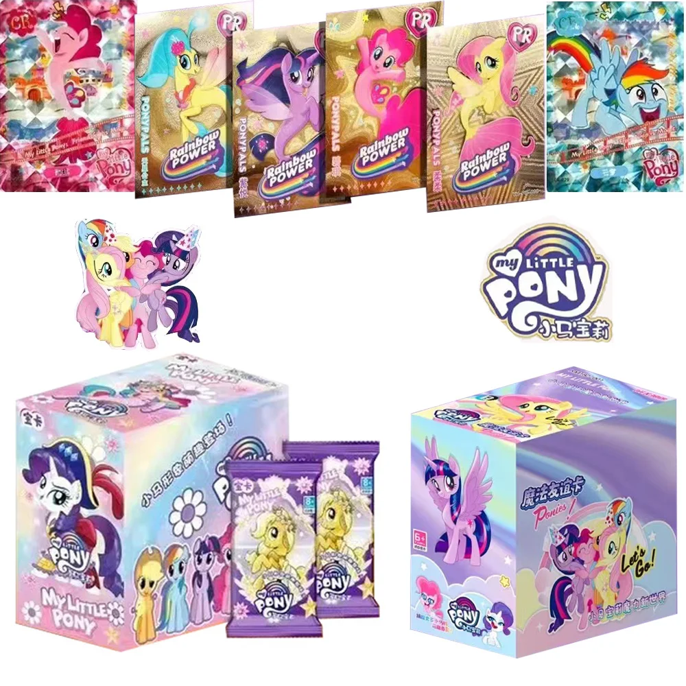 

Wholesale My Little Pony Cards 30th Anniversary Limited Friendship Eternal Card Rare SGR Cards Children Toy Gift Princess Card