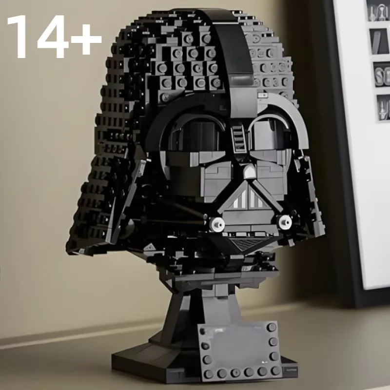 

Hot 834PCS Star Plan FIT 75304 DIY Dasveida Helmet Bust Building Blocks Model Bricks Toys Kids Adults Christmas Birthday Gifts