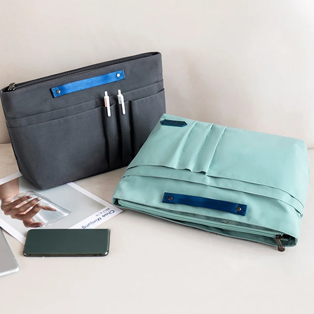 

Travel Makeup Organizer Large Portable Brush Storage Pouch Makeup Bag Organizer Daily Use Toiletries Storage Bag