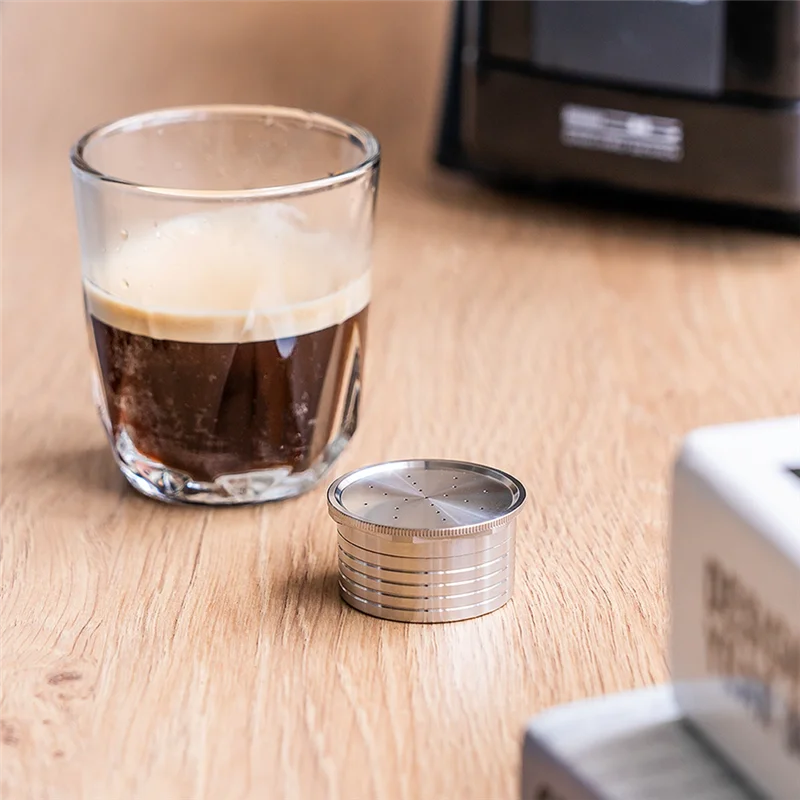 

T83C-For Essse Espresso Caffe - S.12 Система, многоразовая кофейная капсула из нержавеющей стали, фильтр для кофе эспрессо, запасные капсулы P