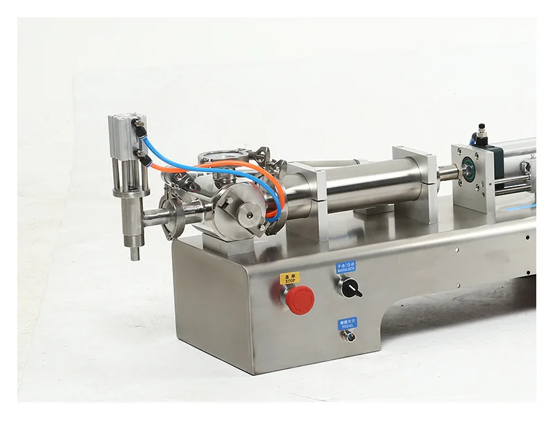 Automatic paste liquid filling machine, quantitative canning machine