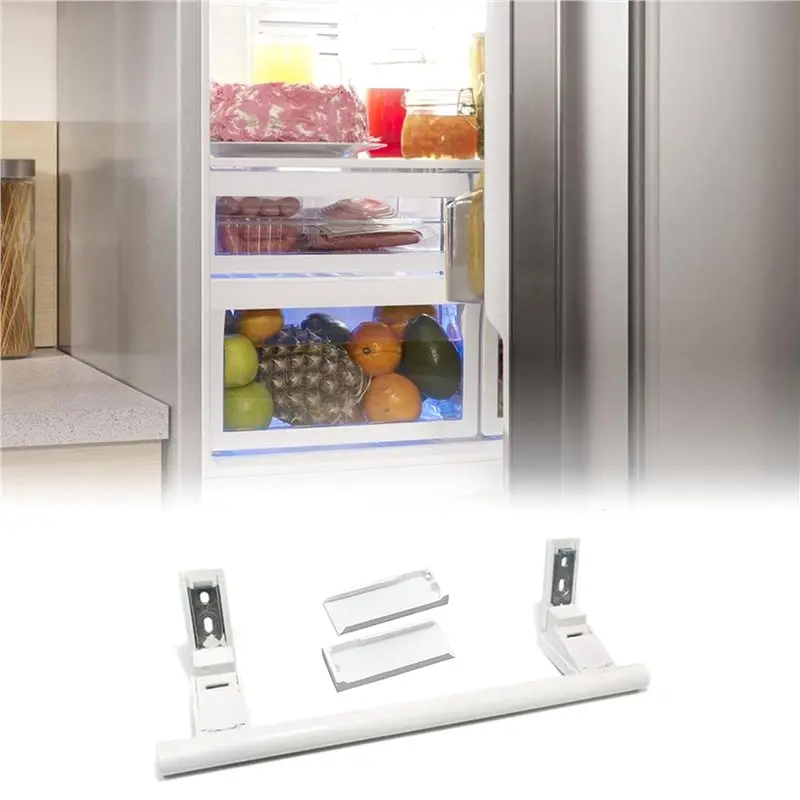 【PRACTICAL ITEM】2X 7430670 Refrigerator Door Handle Replacement Attachments Accessories Fridge Handles Door Knobs Enhancing Dura
