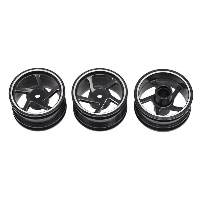 

HR Aluminum 5 spoke wheel set for Tamiya T3-01