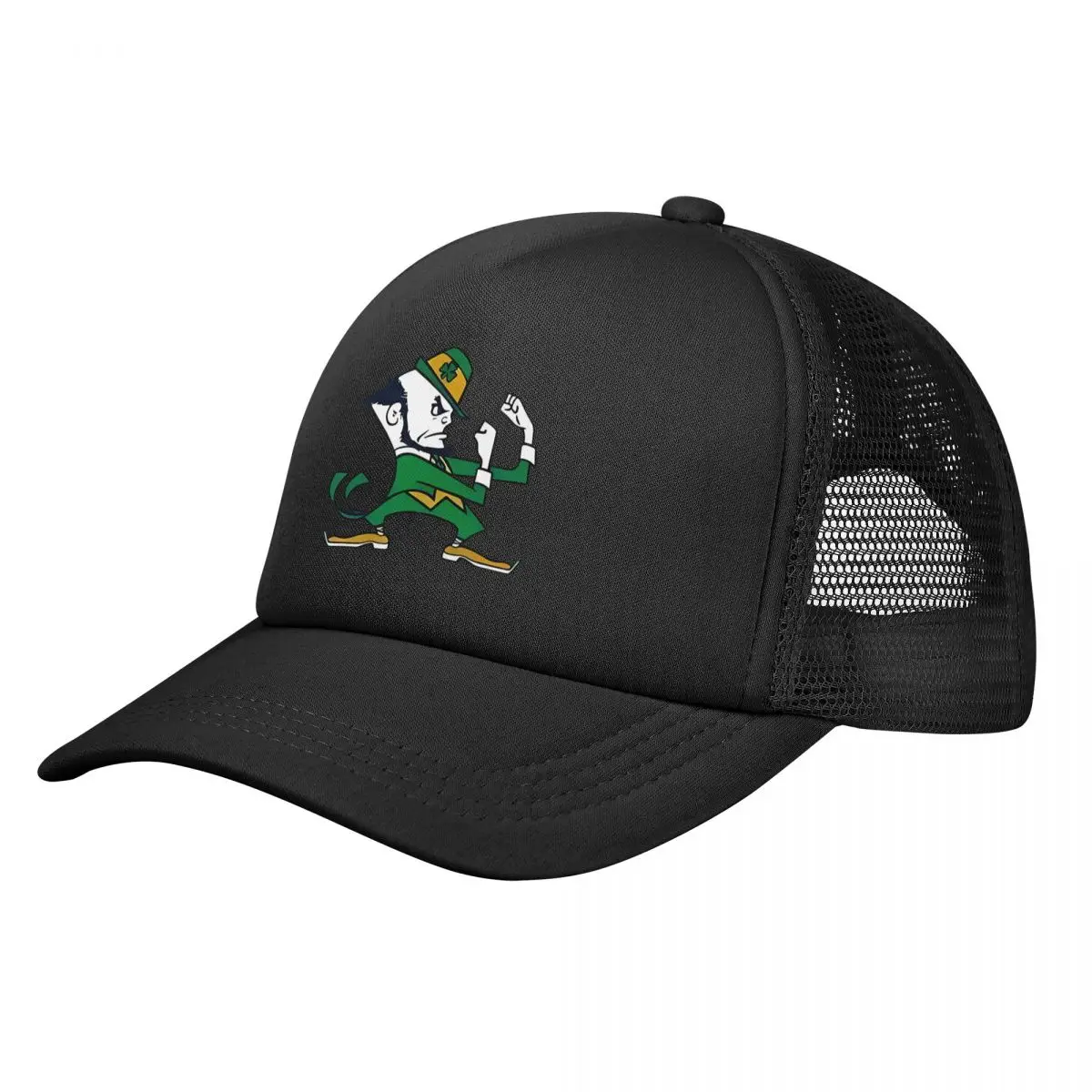 Fighting Irish Football Sports Logo Notre Dame Mascot Gift Cap Caps Women Baseball Cap Baseball Cap For Men Man Hat Baseball Cap