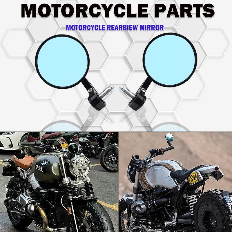 

Для Bmw R nineT RnineT Nine T Pure Scrambler Urban G/S 22 мм Мотоциклетные зеркала на конце Ретро Наконечник руля заднего вида Алюминий с ЧПУ