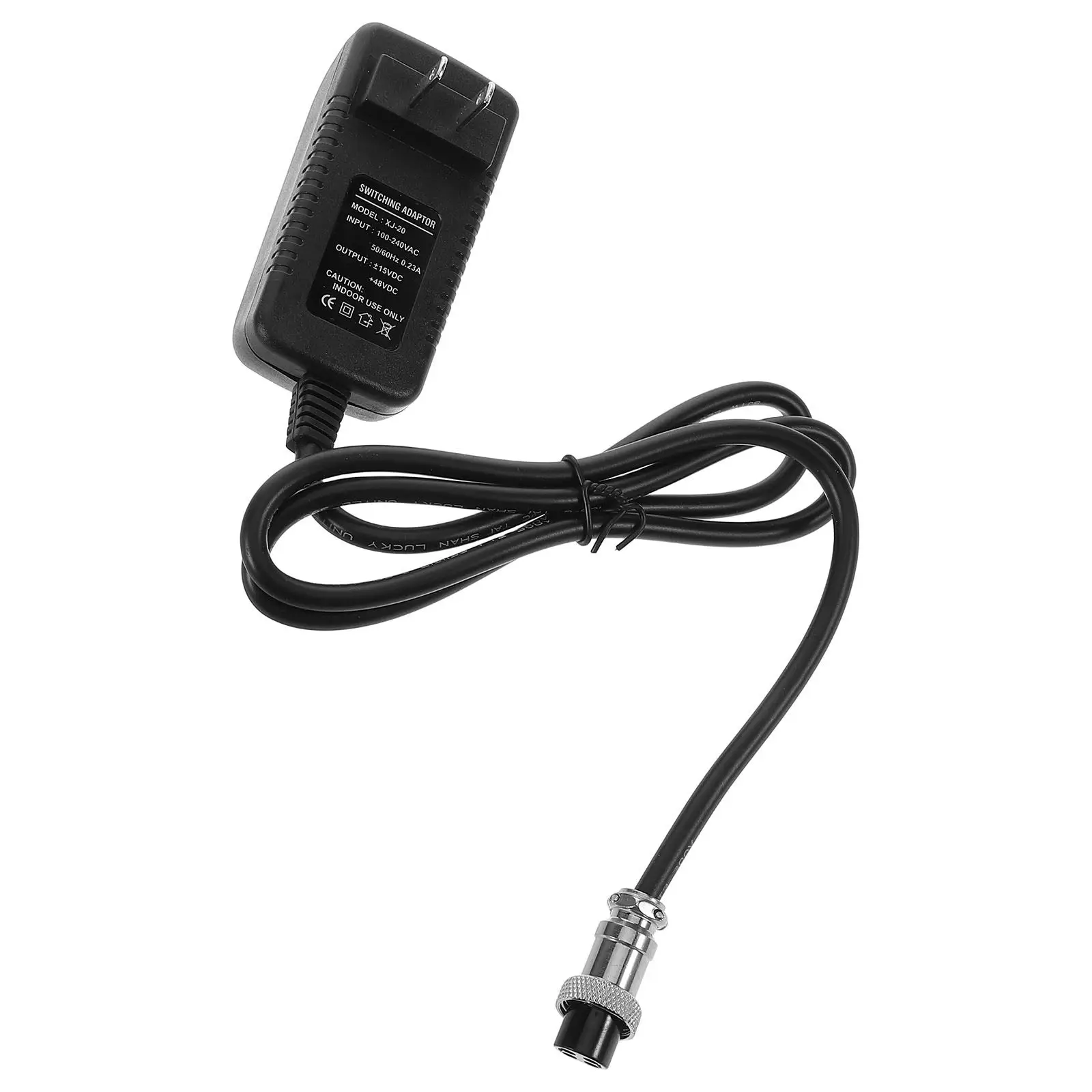 

Адаптер питания для аудиомикшеров, 4-контактный разъем, материал ABS, высокоэффективный адаптер питания для микшеров, для профессионального аудиооборудования