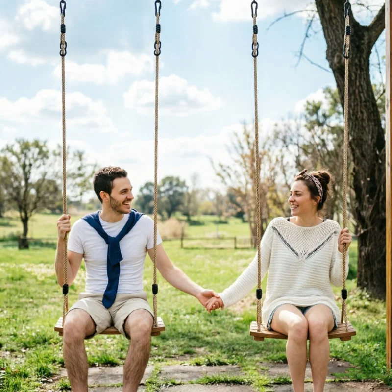 

Уличные и комнатные подвесные качели из массива дерева, усиленные, цвета натурального дерева, для веранды, сада, парка, детские качели-кресло, игровое оборудование для детей