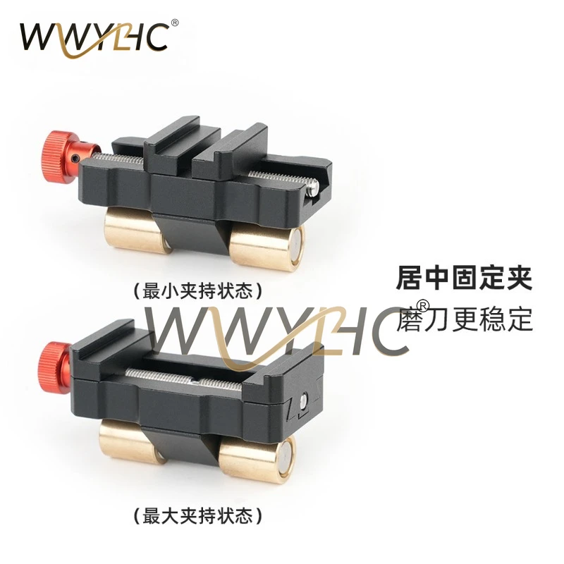 Fixed Angle Sharpener Straight Track Woodworking Chisel Anti Slip Ultra-fine Mirror Fine Grinding Adjustable Angle Mini