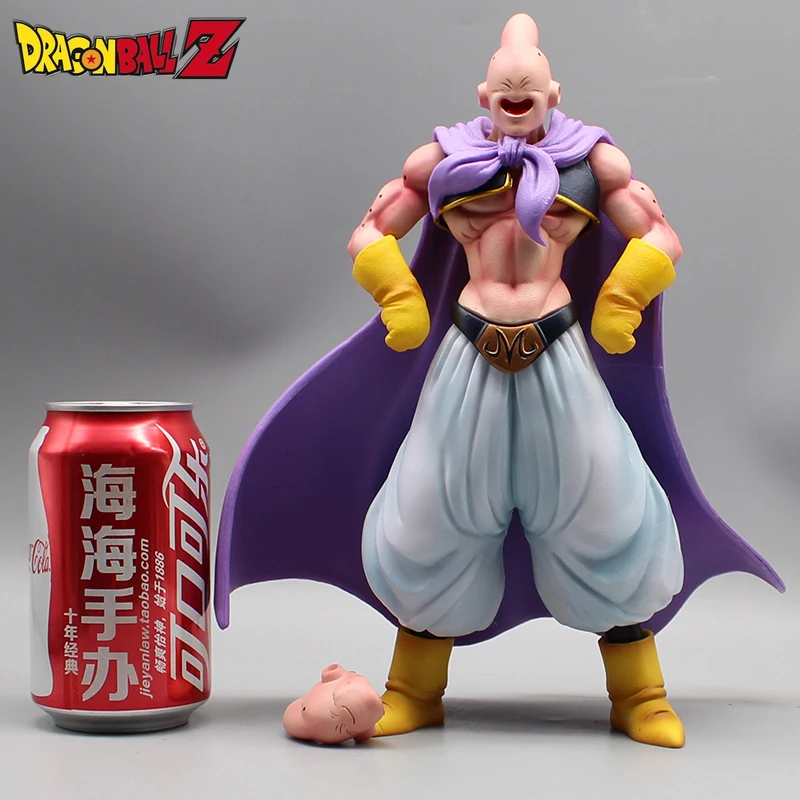 

26cm Dragon Ball Z Majin Buu Anime Figure Gk Akimbo Double headed Manga Statue Pvc Action Figurine Collection Model Toy Gift