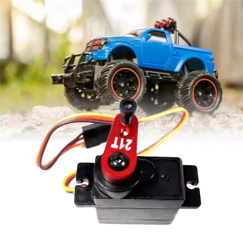 Servo Digital AC52, Servo de alto par de 1Kg con accesorio de actualización de brazo 21T para camión monstruo de granito Typhoon ARRMA 1/18