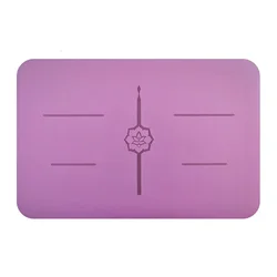 Mini PU Yoga Pad Eco-Friendly Non Slip Knee Elbows Soft Pilates Mat Fitness Auxiliary Cushion Training Exercises For Gym Sport