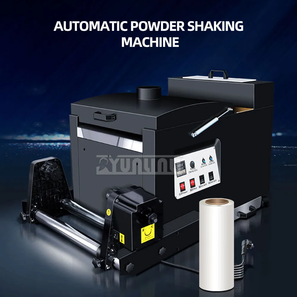 Small A3 Heat Transfer Printing and Hot Stamping Printer, Automatic Powder Shaking and Drying All-in-One Machine