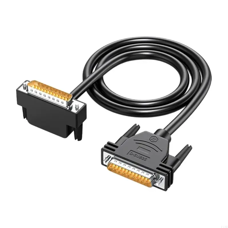 

Угловой соединительный кабель DB25 «папа-папа» с позолоченным штырем для принтера, сканера и внешних устройств хранения данных