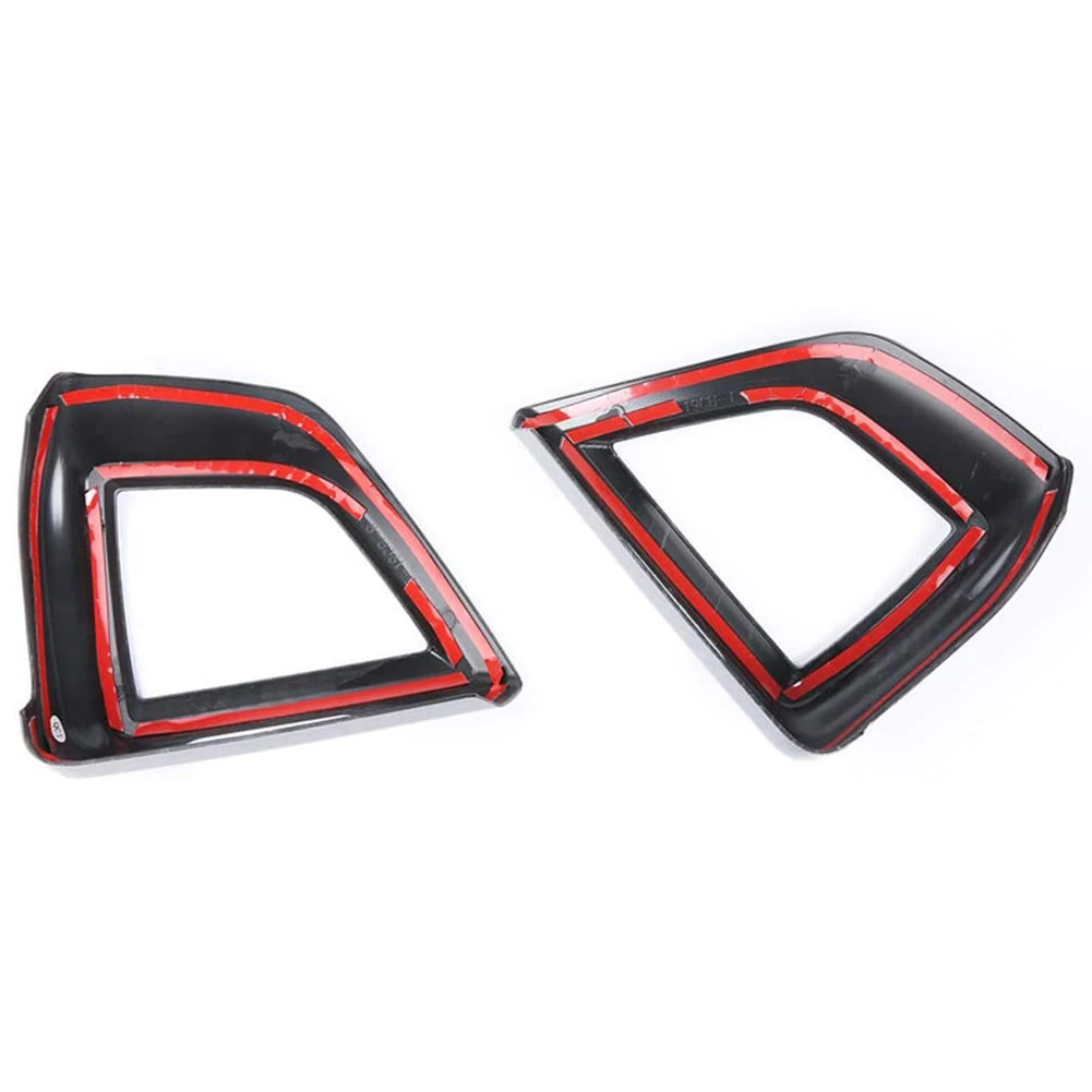 

A64P-углеродное волокно, автомобильная крышка вентиляционного отверстия кондиционера, декоративная рамка для Subaru XV Crosstrek Impreza 2018-2021, аксессуары, 6 шт.