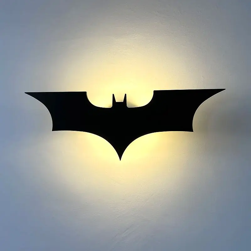 

ZK50 Creative Bat LED Decorative Background Wall Lamp USB Plug-in Remote Control Bedroom Restaurant Bar Ambient Light