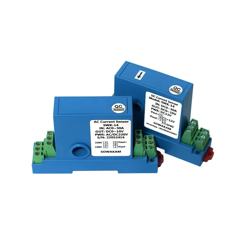 Imagem -03 - Hall Sensor do Transformador Atual Transmissor de Hall Za-k14 C.c. da C.a. 5a 10a 20a 50a 150a 420ma Saída 010v