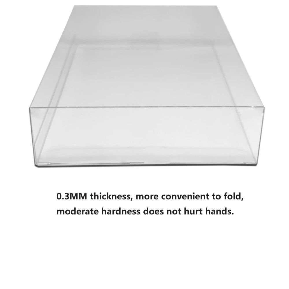 RUITROLIKER 10 Uds funda protectora caja de exhibición funda protectora para Masters of The Universe (Motu) origines cardadas figura de 5,5"